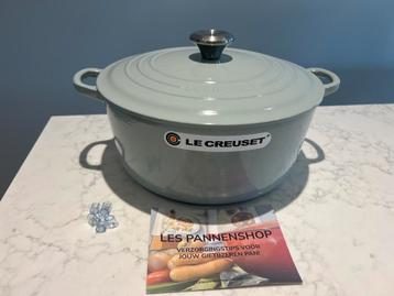 Nieuwe Le Creuset 28 cm kleur Pistache beschikbaar voor biedingen