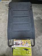 Voetenbank/voetensteun Barletta Travellife Zwart Nieuw!, Ophalen of Verzenden, Nieuw, Campingstoel