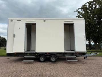 TE HUUR!  Toiletwagen,  wc wagen  beschikbaar voor biedingen
