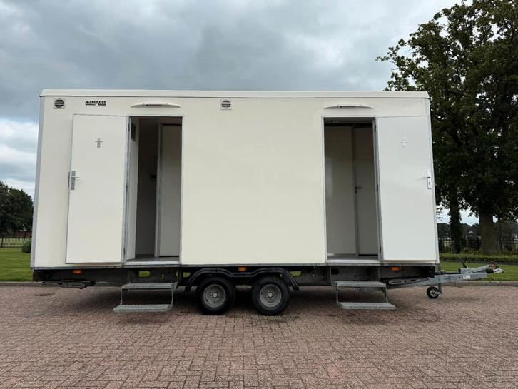 TE HUUR!  Toiletwagen,  wc wagen, Hobby en Vrije tijd, Feestartikelen | Verhuur, Zo goed als nieuw, Overige, Ophalen
