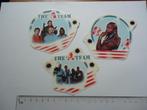 sticker oud A TEAM Televisie tv cult vintage 1983 retro a-te, Verzamelen, Verzenden, Zo goed als nieuw, Bedrijf of Vereniging