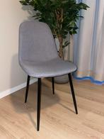 Eetkamer stoelen (4 stuks), Huis en Inrichting, Stoelen, Ophalen, Zo goed als nieuw, Grijs, Vier