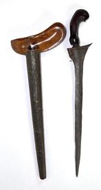 153. Kris lurus Surakarta-stijl - Indonesië, 19e eeuw