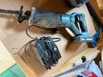Wesco Reciprozaag met Accu & Lader, Doe-het-zelf en Verbouw, Ophalen of Verzenden, Gebruikt, Reciprozaag
