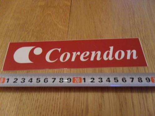 sticker CORENDON  Cor & Don, Verzamelen, Stickers, Zo goed als nieuw, Bedrijf of Vereniging, Ophalen