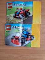 Lego creator 31030 rode go-kart, Ophalen of Verzenden, Zo goed als nieuw