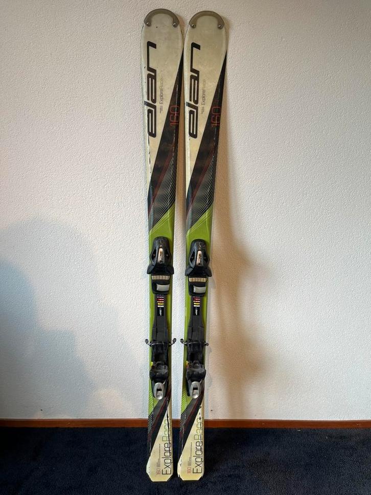 Elan explore race ski’s - 160cm, Sport en Fitness, Skiën en Langlaufen, Zo goed als nieuw, Ski's, Skiën, Overige merken, Carve