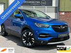 Opel Grandland X 1.2 Executive/PANO/STOELV/LEER/AUT/APK/NAP, Gebruikt, 1199 cc, Blauw, Origineel Nederlands