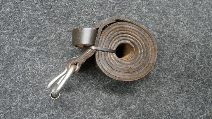 Riem leer Pedinghaus 135cm, Kleding | Heren, Riemen en Ceinturen, Nieuw, Riem of Ceintuur, 115 cm of meer, Bruin, Ophalen