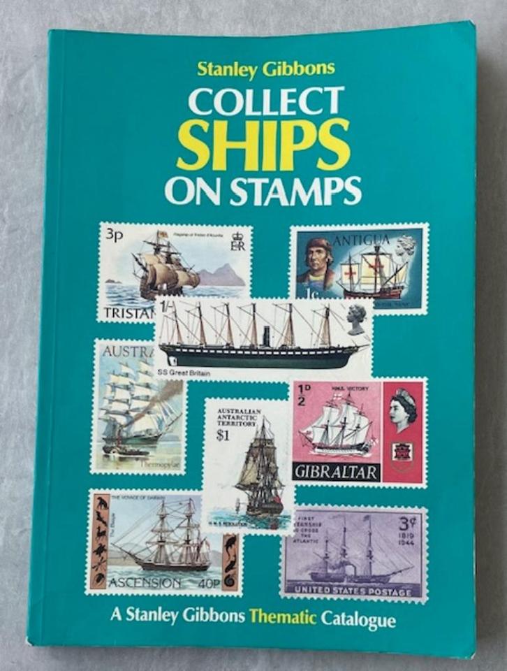 SCHEPEN OP POSTZEGELS - catalogus., Postzegels en Munten, Postzegels | Toebehoren, Catalogus, Verzenden