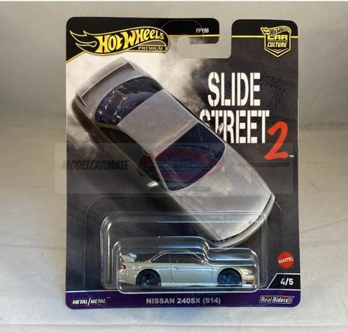 Hot Wheels Car Culture Slide Street 2 - Nissan 240SX (S14), Hobby en Vrije tijd, Modelauto's | Overige schalen, Nieuw, Auto, Verzenden