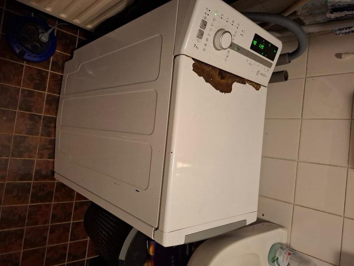 Wasmachine, Witgoed en Apparatuur, Wasmachines, Gebruikt, Bovenlader, 6 tot 8 kg, 85 tot 90 cm, 1200 tot 1600 toeren, Energieklasse A of zuiniger
