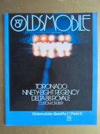 1987 OLDSMOBILE full size modellen grote brochure, Engels, Ophalen of Verzenden, Zo goed als nieuw, Overige merken