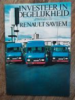 Renault Saviem Bedrijfswagens - 1977, Renault, Ophalen of Verzenden, Zo goed als nieuw, Renault