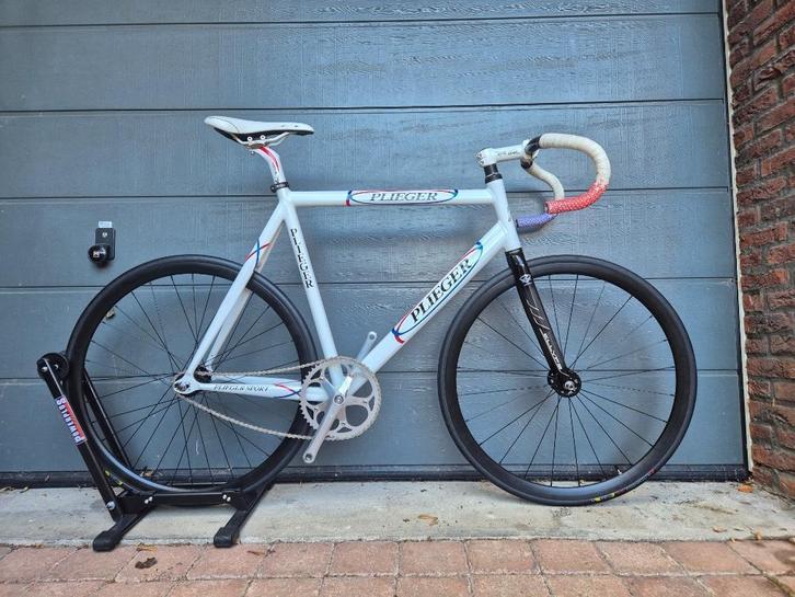 Baanfiets, Fietsen en Brommers, Fietsen | Racefietsen, Zo goed als nieuw, Overige merken, Minder dan 10 versnellingen, 28 inch