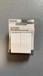 Jung schakelaar dubbel, Ophalen, Nieuw, Schakelaar