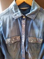 Spijker blouse, Kleding | Dames, Ophalen of Verzenden, Zo goed als nieuw, Maat 36 (S), Blauw
