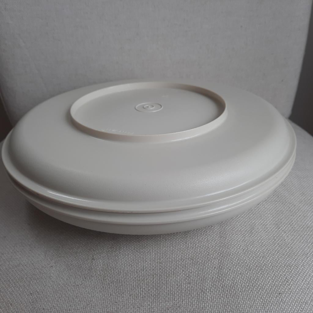 Tupperware serveerschaal verdeelschaal hapjes schaal, Ophalen of Verzenden, Zo goed als nieuw, Schaal
