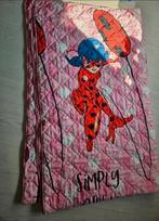 Miraculous ladybug bedsprei 1 pers, Ophalen of Verzenden, Zo goed als nieuw, Jongetje of Meisje, Dekbedovertrek