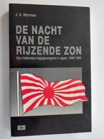 De nacht van de Rijzende Zon  -krijgsgevangene Japan, J.A. Wormser, Verzenden, Tweede Wereldoorlog, Gelezen