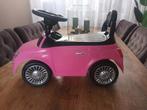Fiat 500 Loopauto - Roze!, Kinderen en Baby's, Speelgoed | Buiten | Voertuigen en Loopfietsen, Ophalen of Verzenden, Gebruikt