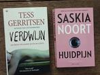 VERDWIJN EN HUIDPIJN. TWEE THRILLERS.  ALS NIEUW..., Ophalen of Verzenden, Zo goed als nieuw, TESS GERRITSEN      SASKIA NOORT.