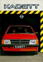 Folder Opel Kadett 1983, Ophalen of Verzenden, Gelezen, Opel