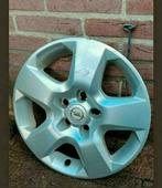 WIELDOP OPEL, Merk,embleem,grijs,kunststof,5 boutgaten, Auto diversen, Wieldoppen, Ophalen of Verzenden, Gebruikt