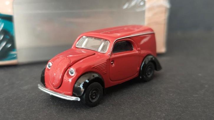 Steyr Baby Rubin rot 1:87 H0 Brekina Starline Pol, Hobby en Vrije tijd, Modelauto's | 1:87, Zo goed als nieuw, Ophalen of Verzenden