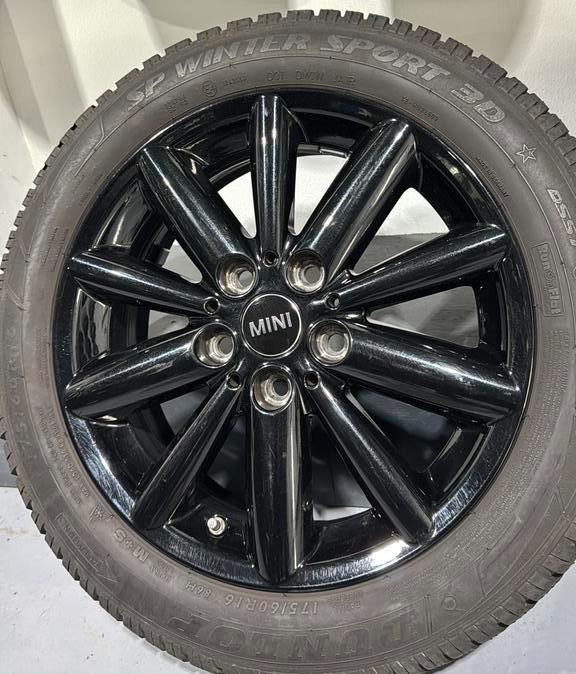 Winterbanden met velgen origineel Mini 5x112, Auto-onderdelen, Banden en Velgen, Banden en Velgen, Winterbanden, 16 inch, 175 mm