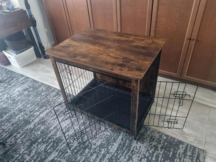 Stijlvolle hondenbench, Dieren en Toebehoren, Hondenbenches, Nieuw, Ophalen