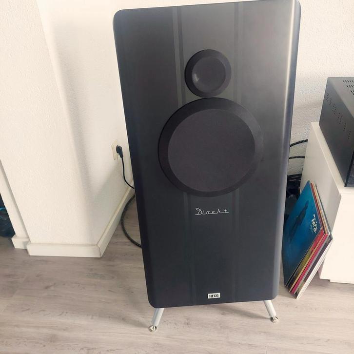 Heco Direct Zweiklang, erg prettige speakers., Audio, Tv en Foto, Luidsprekers, Zo goed als nieuw, Front, Rear of Stereo speakers