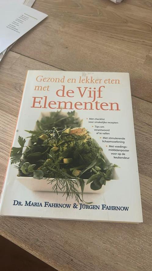M. Fahrnow - Gezond en lekker eten met de Vijf Elementen, Boeken, Wetenschap, Zo goed als nieuw, Ophalen