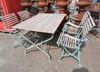 Mooie Engelse opklapbare tuin set nostalgisch antiek model, Ophalen