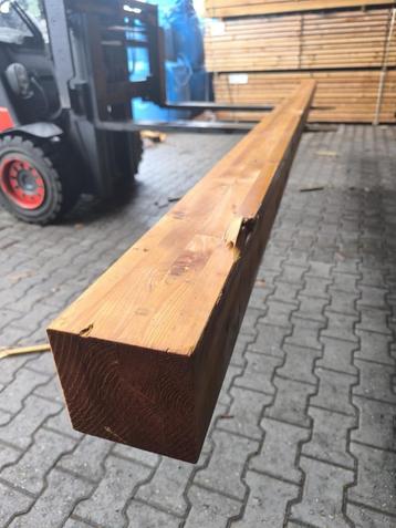 Restpartij Douglas Palen 14 x 14 x 500 cm Geschaafd 1 stuk beschikbaar voor biedingen