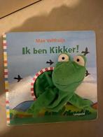 Ik ben kikker boek met handpop, Ophalen of Verzenden, Zo goed als nieuw, Jongen of Meisje