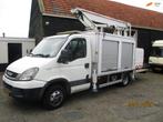 Iveco Daily 40C15 HOOGWERKER Euro 5 6-2012, Auto's, 145 pk, Zwart, Iveco, Traction-control