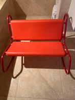 Ikea schommelbank, rood. 60 cm breed,, Ophalen, Zo goed als nieuw