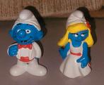 Aparte smurfen figuren tuxedo + gown 2.0216+2.0217 Schleich, Verzenden, Zo goed als nieuw, Overige Smurfen, Poppetje, Figuurtje of Knuffel