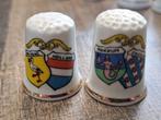 Vingerhoed van porselein reeds vanaf €1 per stuk, Ophalen of Verzenden, Zo goed als nieuw, Zilver