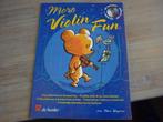Dinie goedhart - More Violin fun 15 eenvoudige vioolstukken, Ophalen of Verzenden, Gebruikt, Les of Cursus, Viool of Altviool