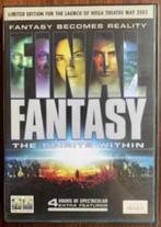 2-DVD Final Fantasy The Spirits Within, Boxset, Fantasy, Ophalen of Verzenden, Zo goed als nieuw