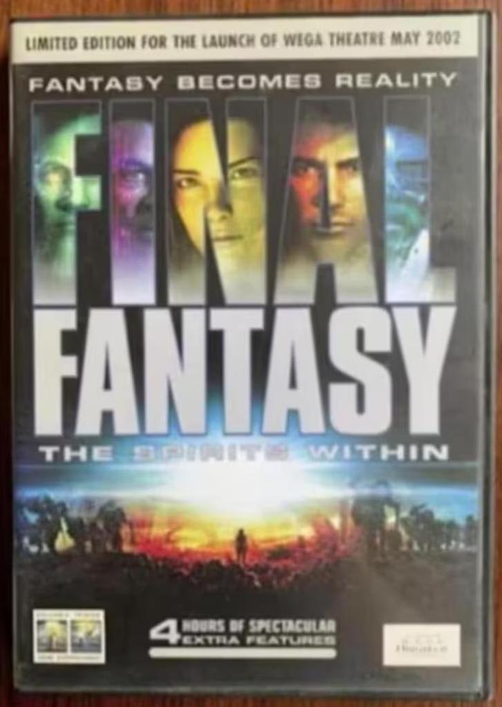 2-DVD Final Fantasy The Spirits Within, Cd's en Dvd's, Dvd's | Science Fiction en Fantasy, Zo goed als nieuw, Fantasy, Boxset