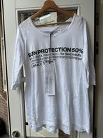 White print shirt Rundholz maat S/M, Zwart, Rundholz, Lange mouw, Maat 36 (S)