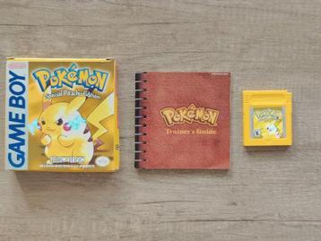 Pokemon Yellow CIB Gameboy beschikbaar voor biedingen