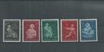 Nederland 1944, NVPH 423 t/m 427, Ongebruikt., Postzegels en Munten, Postzegels | Nederland, Na 1940, Verzenden, Postfris