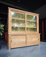 Prachtige buffetkast gerecycled teakhout | teak  #2034, Met deur(en), 200 cm of meer, Ophalen of Verzenden, 200 cm of meer