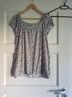 Dames T shirt Miss Etam, Maat 38/40 (M), Beige, Ophalen of Verzenden, Zo goed als nieuw