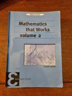 Mathematics that Works Vol. 2 - Engels, Ophalen of Verzenden, WO, Zo goed als nieuw, Maarten de Gee