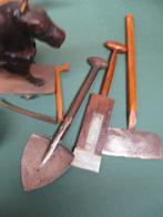 (10) Antiek toebehoren voor poppenhuis winkeltje/stal ed., Antiek en Kunst, Antiek | Speelgoed, Ophalen of Verzenden